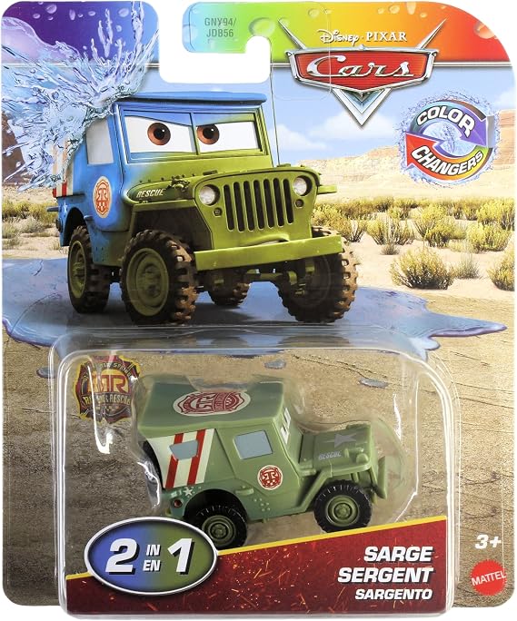 Disney Cars 2025 Color Changer Radiator Springs Race & Rescue Surge