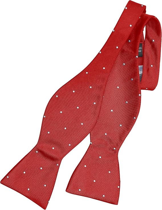 Self Tie Bow Ties for Men Classic Untied Mens Bowties in Solid Colors and Stripes
