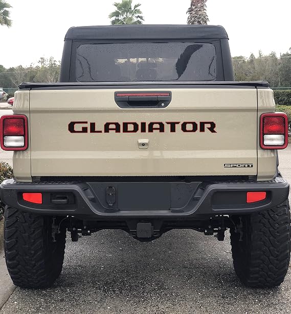Tailgate Letter Replacement - Compatible with 2019-2026 Gladiator
