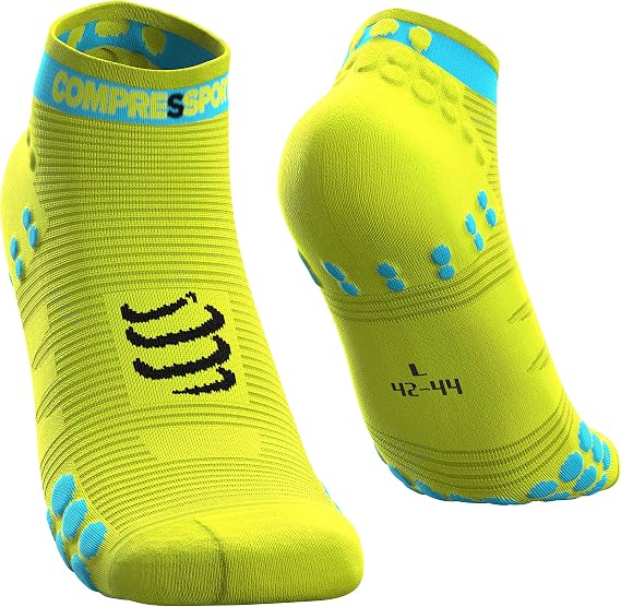 COMPRESSPORT ProRacing V3 Run Lo Compression Socks - RSLV3 (Fluo Yellow - T3)