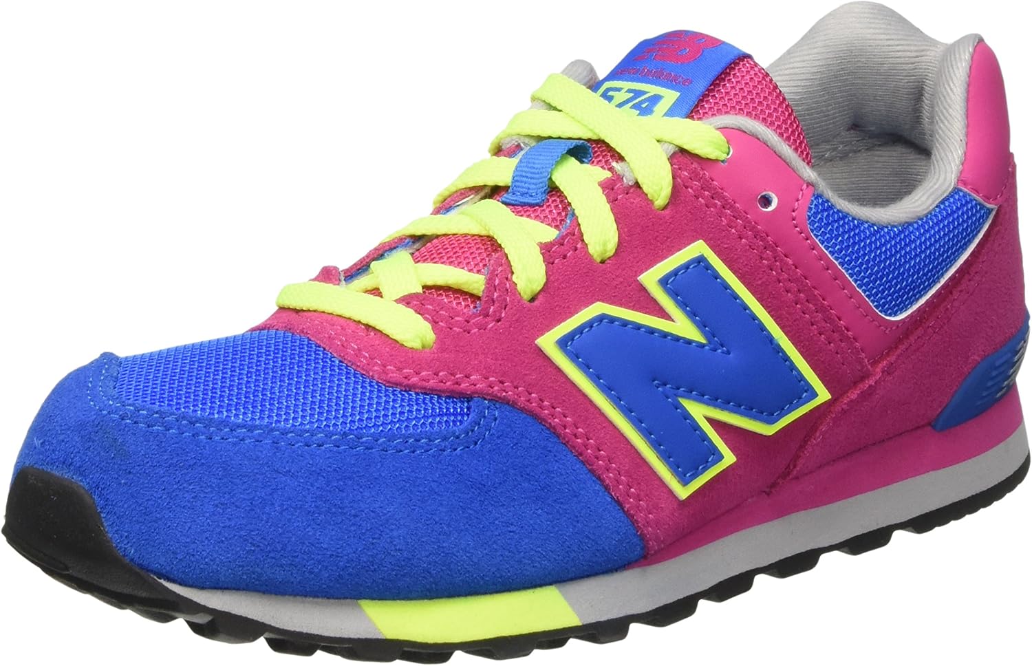 New Balance Kids' 574 Fashion Sneaker Cut Paste (Inf) Running Shoe