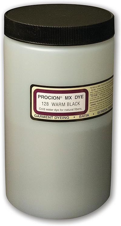 Jacquard Procion MX Dye #128 Warm Black, 1 lb. Jar