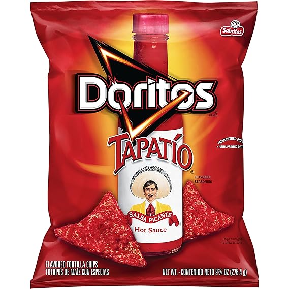 Doritos Tortilla Chips, Tapatio, 9.75 oz