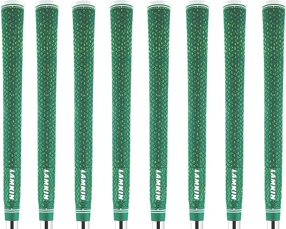 Lamkin UTx Solid Cord Green Golf Grip Bundle (8 Piece), Standard