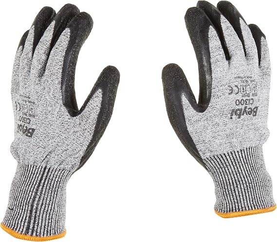Beybi CL300 Latex Coated Cut Resistant Gloves Double - NO:10 [Energy Grade A+]
