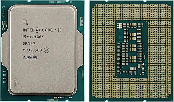 Intel i5-14400F Desktop Processor: 10-Core, 16-Thread CPU (3.5-4.7 GHz, 65W TDP) 6 P-cores + 4 E-cores, PCIe 4.0. Supports DDR5 RAM, 20MB Cache, Gaming, Productivity, Office, OEM Tray (Bulk Packaging)