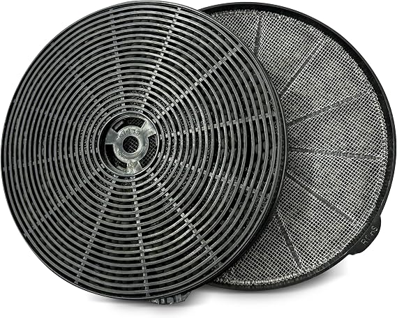 FIREGAS CC170 Replacement Charcoal Filter for Ductless Range Hoods, 2-Pack