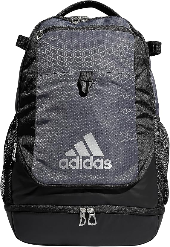 adidas Utility Extra Large Team Sports Backpack 34L | Padded Laptop Sleeve, Multiple Organizer Pockets, Water-Bottle Pockets, Durable Build, School Gym & Travel Ready