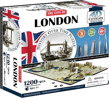 4D Cityscape London England Puzzle