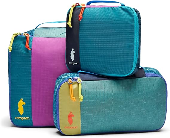 Cotopaxi Cubo Travel Cube - Del Dia - One of a Kind, Del Dia , Bundle, Cubo Packing Travel Bundle