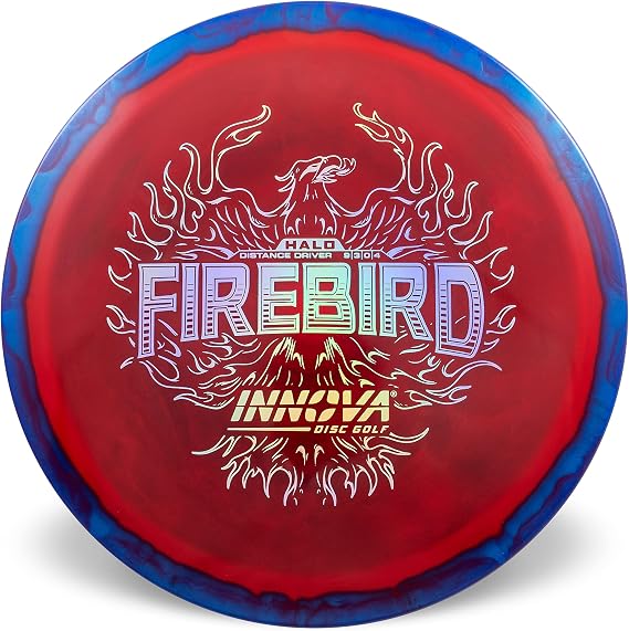 Innova Discs Star Halo Firebird Disc Golf Distance Driver -Overstable Disc Golf Driver (Colors May Vary)