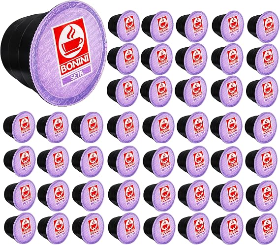 Dolce Gusto Compatible Bonini Espresso Seta Coffee Pods - 48 Pack (SOLD LOOSE) Compatible with Dolce Gusto Machines