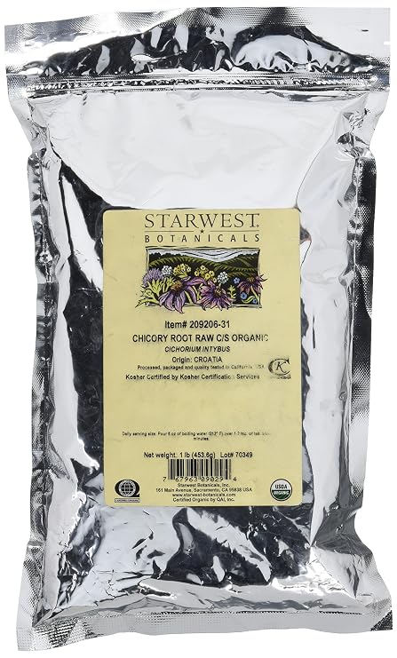 Organic Chicory Root Raw C/S