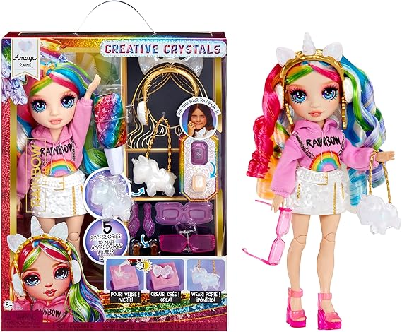 MGAE, Rainbow High Amaya - Crystal Series Doll, Rainbow High