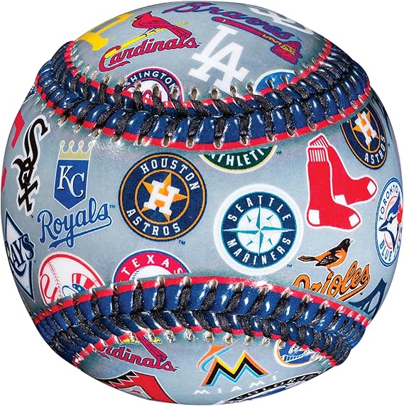 Franklin Sports MLB 30 Club Logo Baseball - All Teams