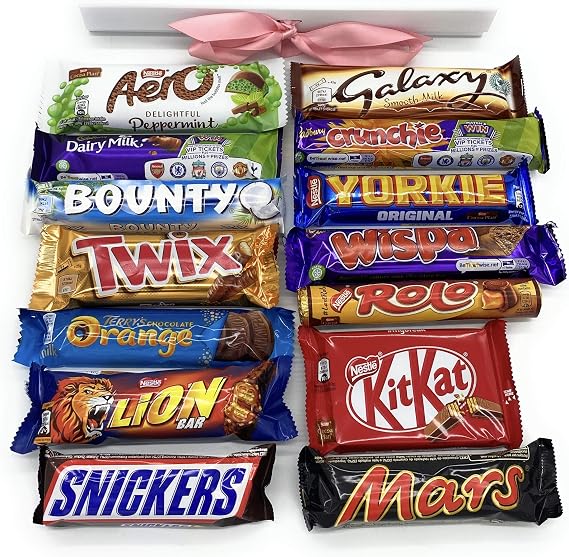 The Ultimate Chocolate Box - The Perfect Treat For Any Occasion (Classic 14 Choc Box, Pink)