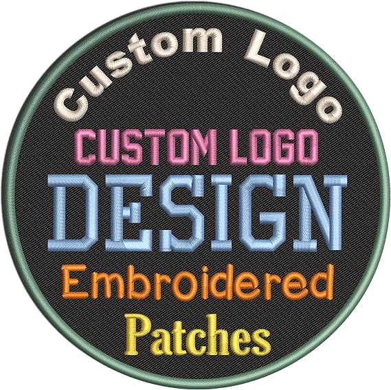 GiveSmiles Personalized Embroidered Patche, Custom Logo Patches, Custom Design Patches, Customized Image Patche