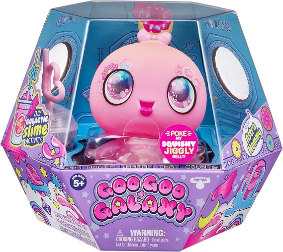 Goo Goo Galaxy - 5Doll with Squeezer Belly & DIY Slime Activity - Assortment Parent