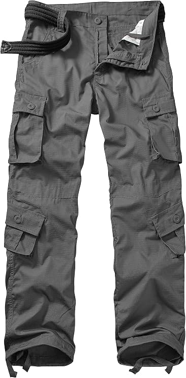 Men's Waterproof Hiking Pants, Ripstop Cargo Pants