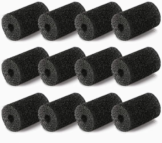 for Polaris Pool Cleaner Parts,12 Pack Sweep Hose Tail Scrubbers | Replacement for Sweep Pool Cleaner Fits Polaris 180 280 360 380 480 3900