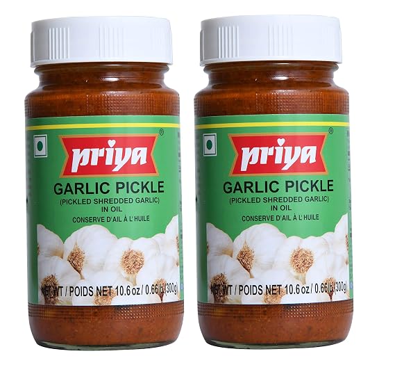 Priya Garlic Pickle - 10.6oz