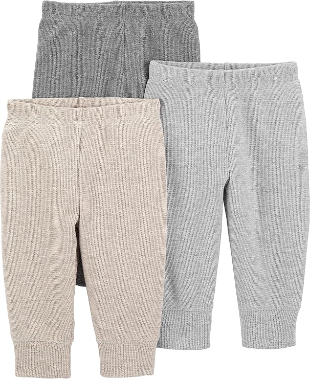 Simple Joys by Carter's Unisex Baby 3 Pack Thermal Pants